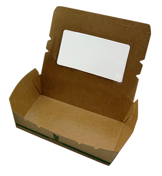 Product image 50 kraft cardboard boxes with window