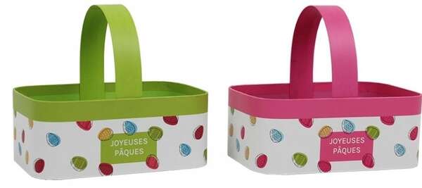 Product image “Happy Easter” Cardboard Basket