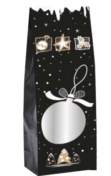 Product image Kraft paper bags - SNOW BLACK