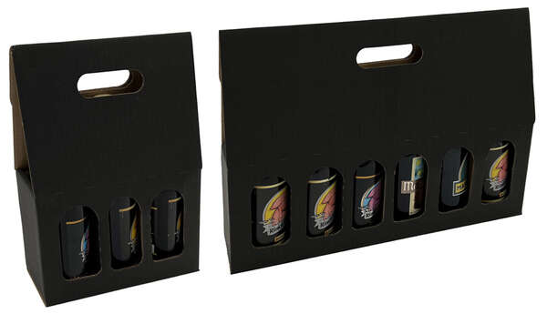 Product image Box 3 & 6 LONGNECK BLACK