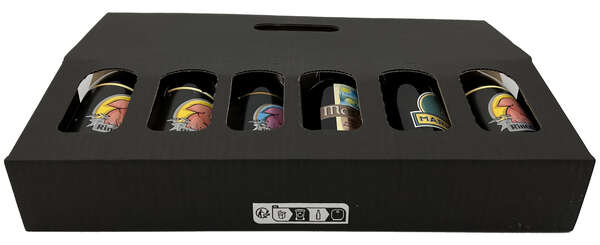 Product image Box 3 & 6 LONGNECK BLACK