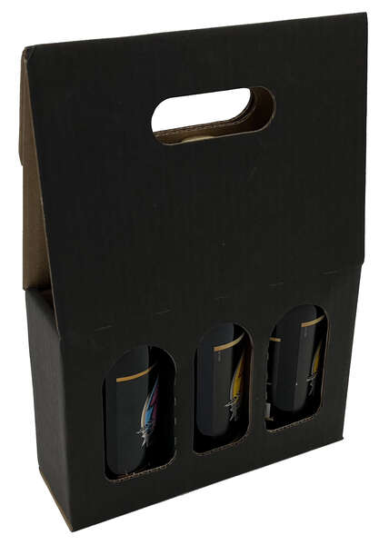 Product image Box 3 & 6 LONGNECK BLACK
