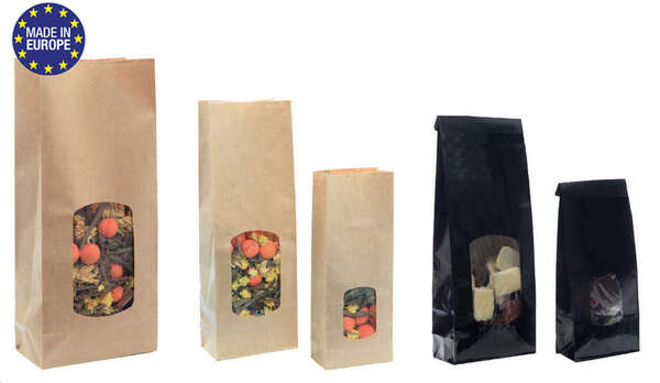 Product image SOS bottom bags - with window