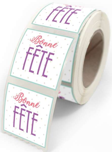 Product image “Happy Birthday” label