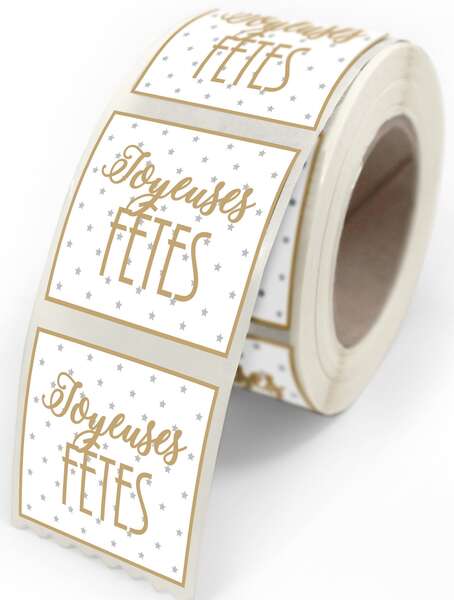Product image “Happy Holidays” label