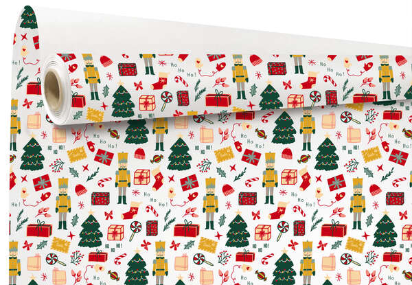 Product image Gift Paper Roll “Noella” laid kraft