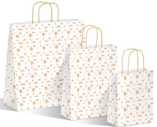 Product image Kraft Christmas bag 'NOE'