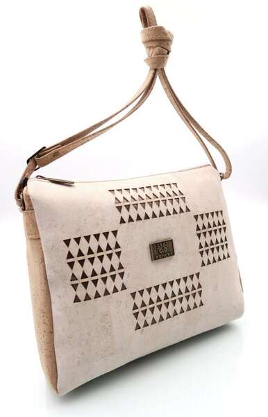 Product image Natural cork triangle bag