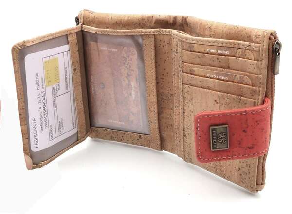 Product image Cork wallet Cartujano Red