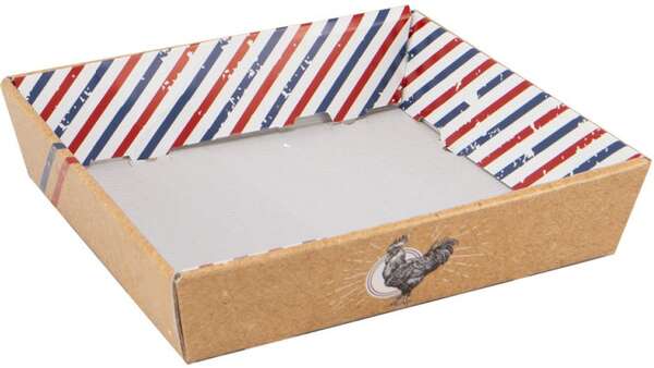 Product image Kraft Square Cardboard Basket 