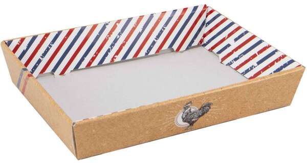 Product image Kraft Rectangular Cardboard Basket 