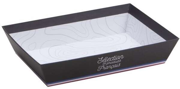 Product image Cardboard basket “selection of French products”
