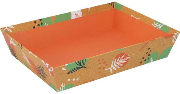 Product image “Orange Canyon” Rectangular Cardboard Basket