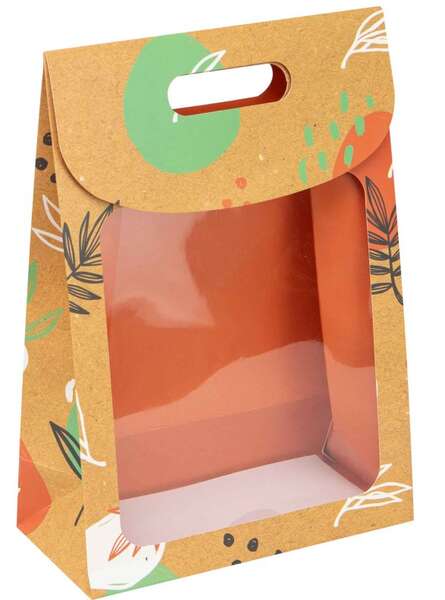 Product image Cardboard Gift Pouch with window 