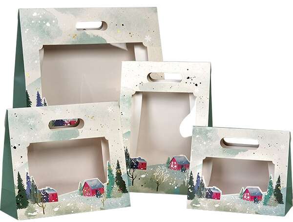 Product image Paper Bag Pouch collection “Snowy Countryside”