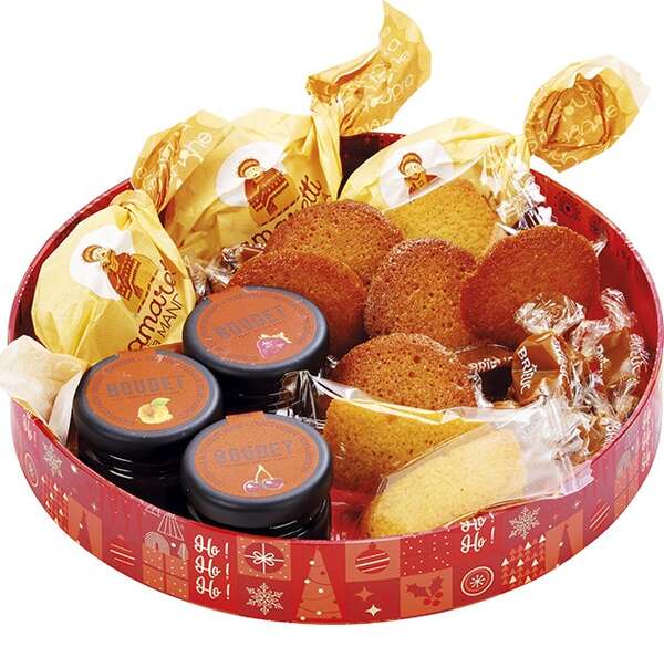 Product image Round Cardboard Basket “Festive Mosaic” Collection