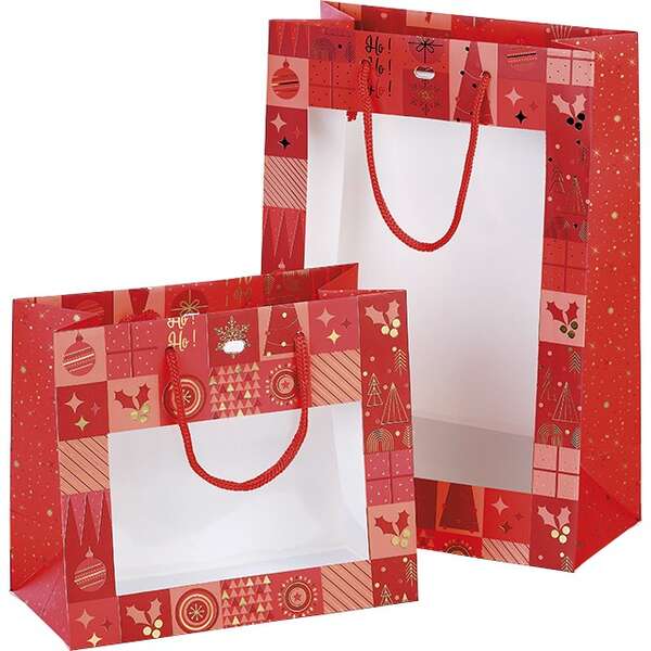 Product image Paper window bag Festive Mosaic Collection 