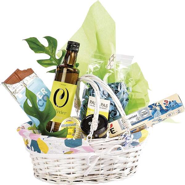 Product image Oval Wicker Basket “Citrus Garden” Collection