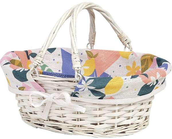 Product image Oval Wicker Basket “Citrus Garden” Collection