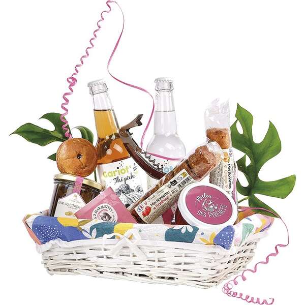 Product image Rectangle Wicker Basket “Citrus Garden” Collection