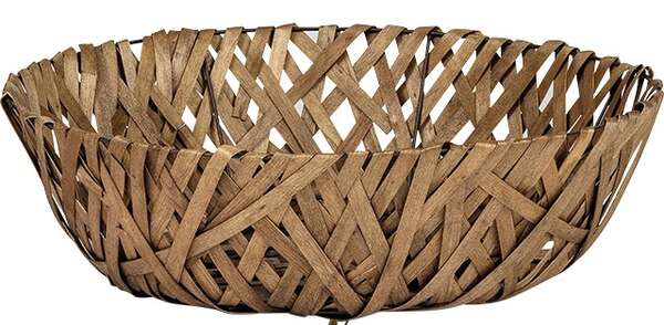 Product image Round Basket collection “Brown Wood Basket”