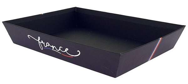 Product image Rectangle Cardboard Basket “Elegance”