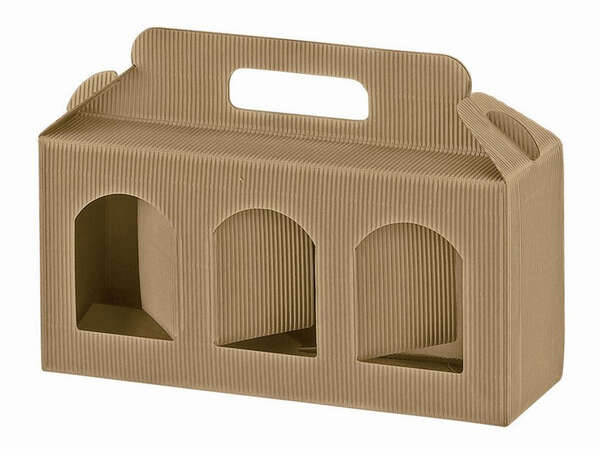 Product image Cardboard 3 pots height 9cm