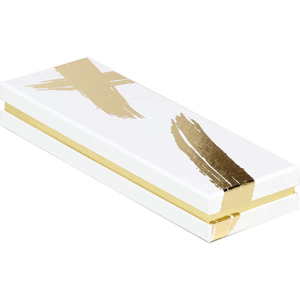Product image Chocolate rectangle cardboard box 2 rows “Signature” collection