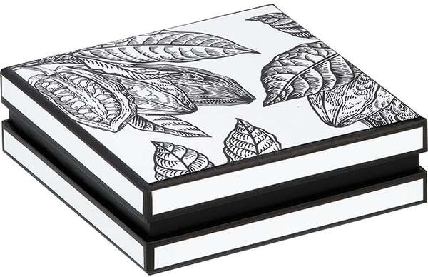 Product image Carré cardboard box of chocolates “Prestige cocoa” collection