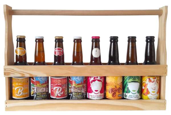 Product image Bottle shape box 8x33cl Long Neck