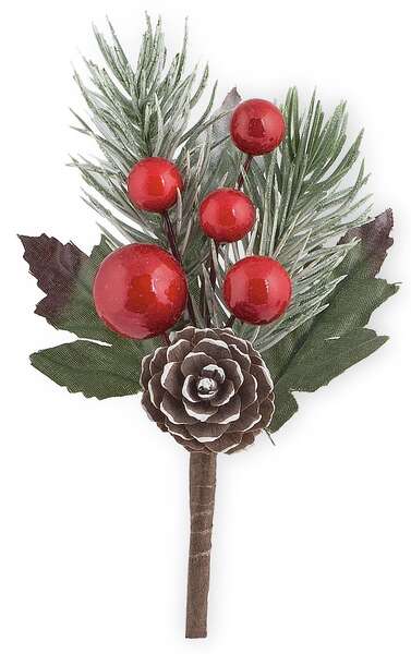 Product image Pick decoration Red Christmas trees