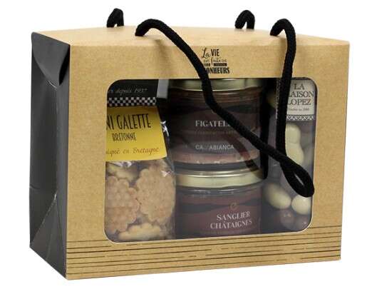 Product image Kraft Window Suitcase Bag 
