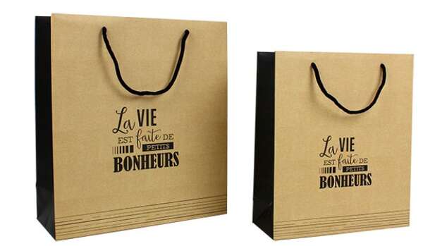 Product image Rectangular bag “Life is made of small happiness”