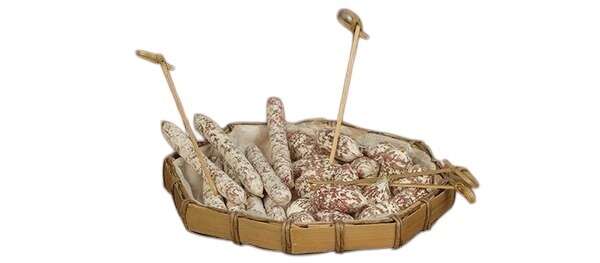 Product image Bamboo Tilt Octagon Basket