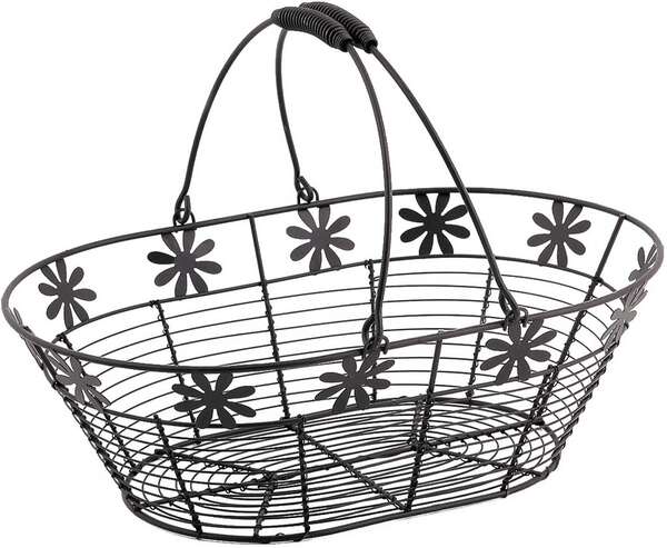 Product image Metal basket “Flowers”