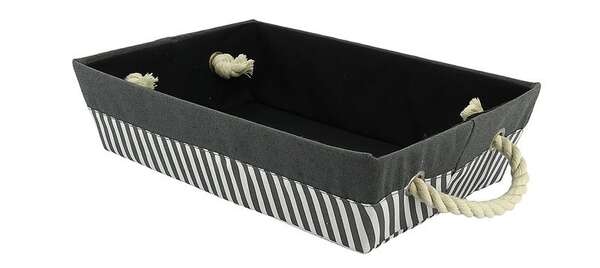 Product image Rectangle Striped Fabric Basket