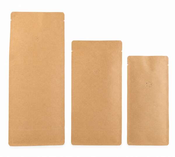 Product image KRAFT bag + ALU Valve interior