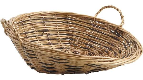 Product image White and raw wicker van