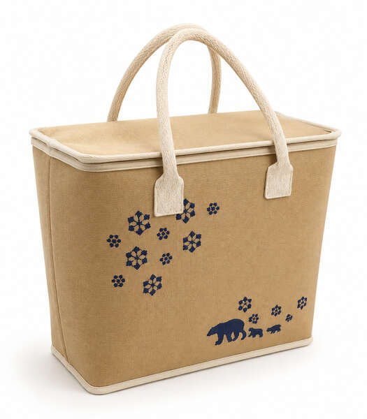 Product image Jute insulated bag
