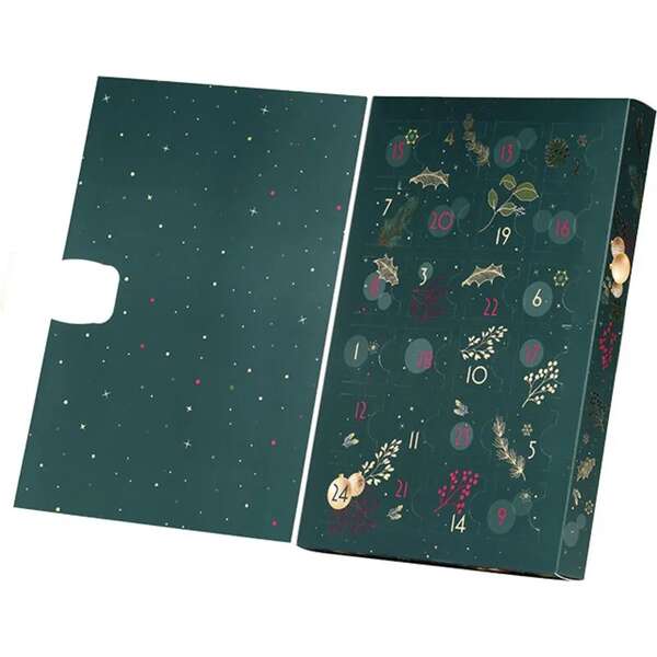 Product image Rectangular Cardboard Box Advent Calendar 