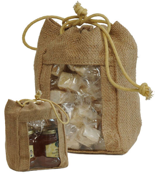 Product image Jute pouch + Window 