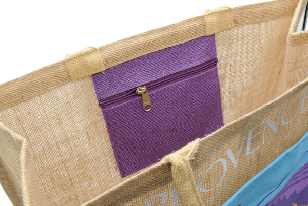 Product image Jute canvas bag with 