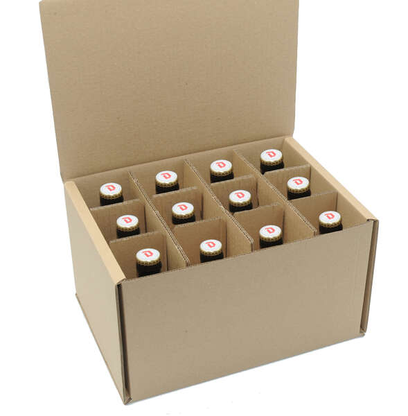 Product image Shipping carton for 12 33cl bottles of STEINIE