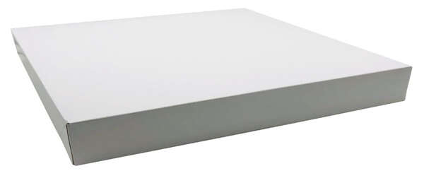 Product image White corrugated shipping packaging box