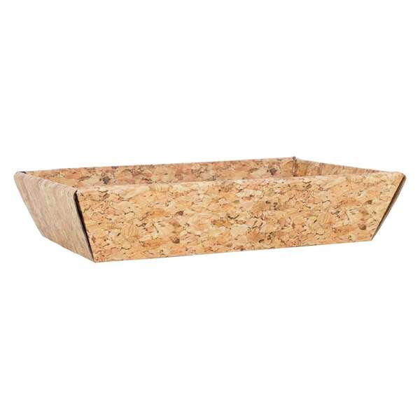 Product image Foldable cardboard basket, cork decoration