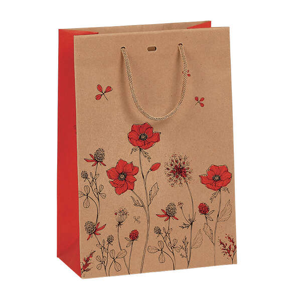 Product image Red Kraft Paper Bag AWAKENING COUNTRYSIDE