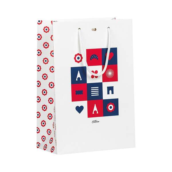 Product image TRICOLOR CHECKERED paper bag