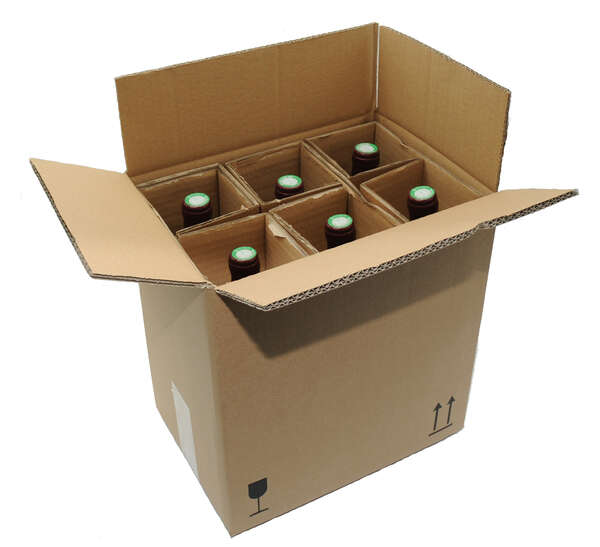 Product image Shipping carton for 6 bottles of 75 cl