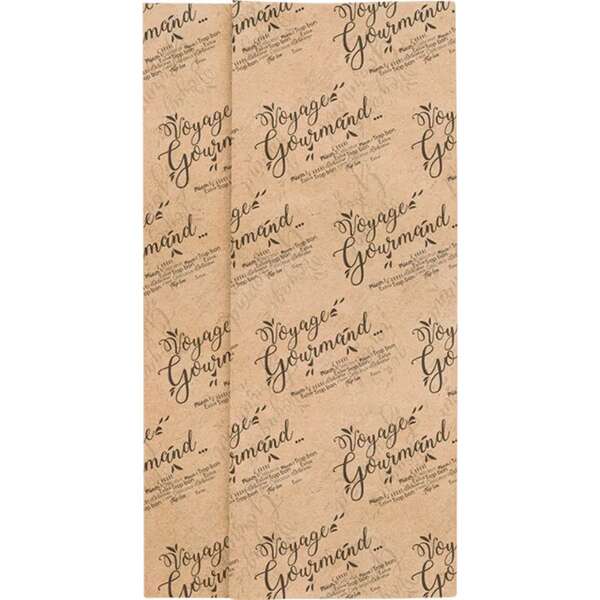 Product image Kraft/black tissue paper with a 