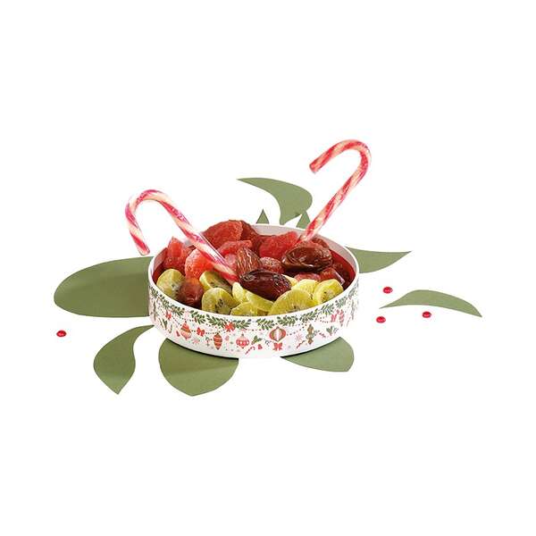 Product image Round cardboard basket - VERY LONG FOR CHRISTMAS